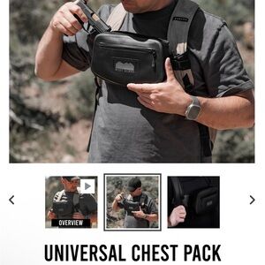 Universal Chest Pack - Black -